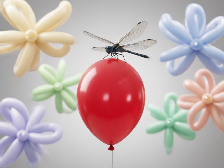 Example made with Balloon Decoration Designer