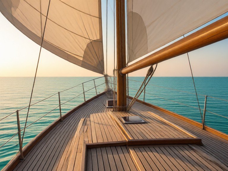 Example made with Boat Scene Creator