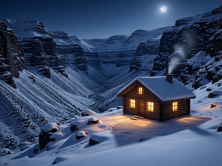 Example made with Canyon Landscape Creator