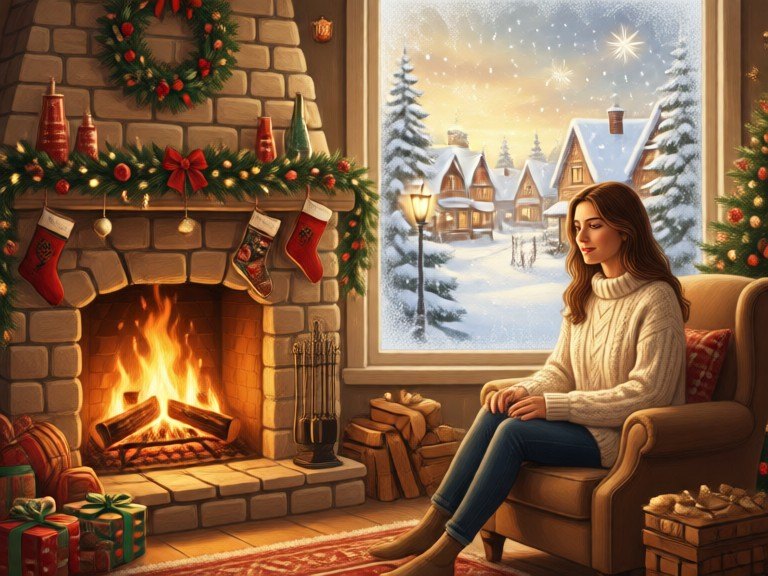Example made with Christmas Image Generator