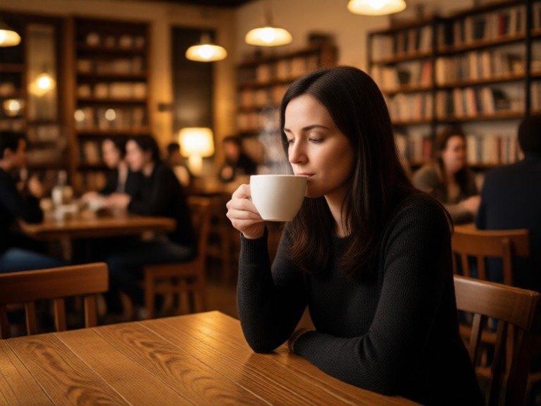Example made with Coffee Shop Scene Generator