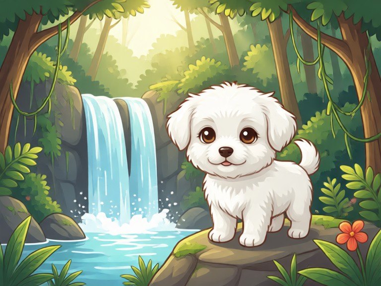 Example made with Dog Art Creator