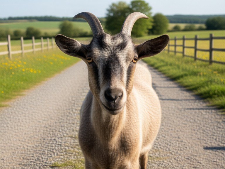 Example made with AI Domestic Goat Identifier