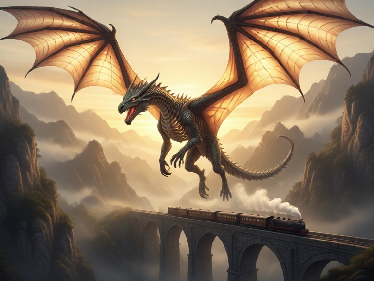 Example made with AI Dragon Generator