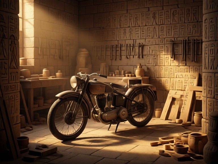 Example made with Egyptian Art Creator