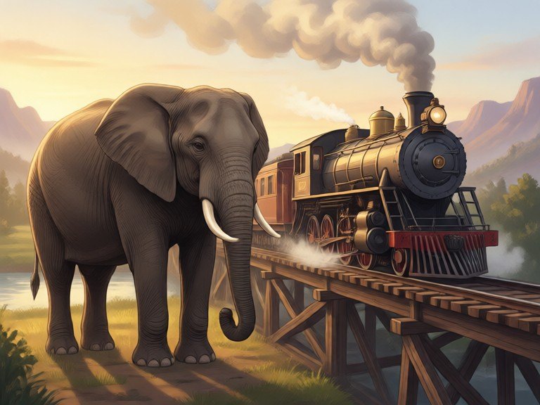 Example made with Elephant Art Creator