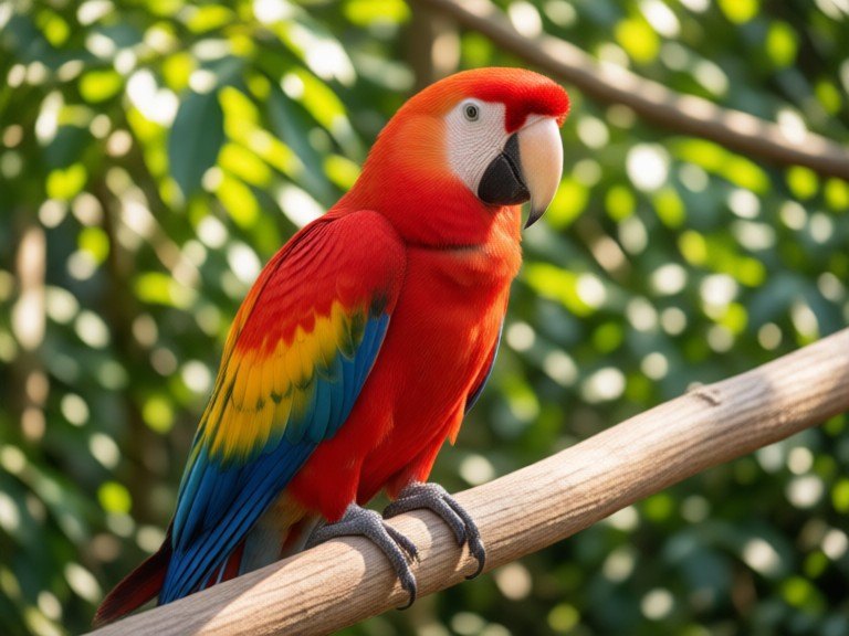Example made with AI Exotic Bird Identifier