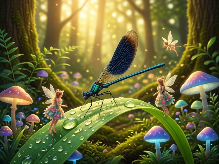 Example made with Fairy Art Generator