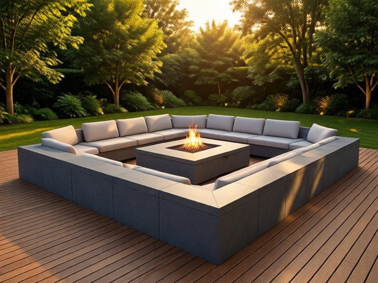 Example made with Fire Pit Area Designer