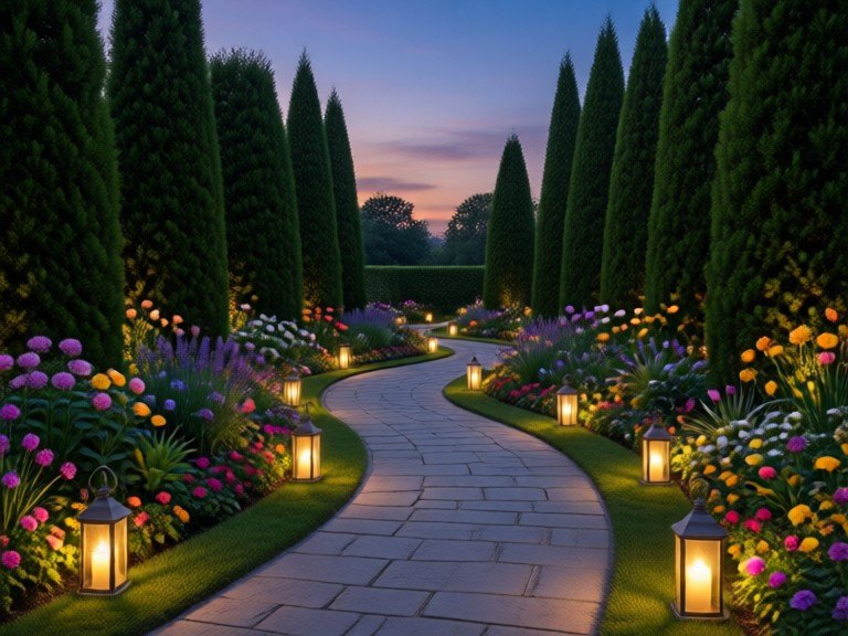 Example made with Garden Path Designer