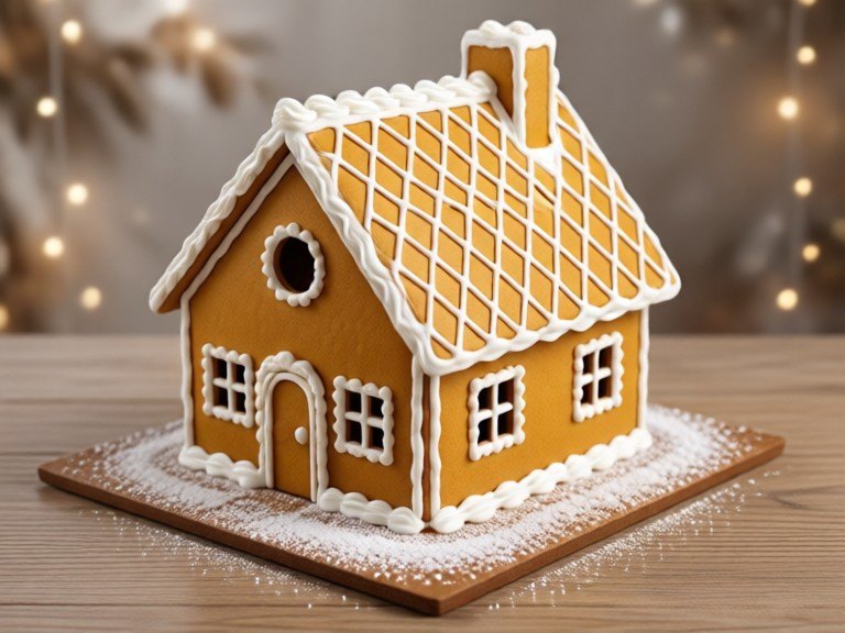 Example made with Gingerbread House Designer