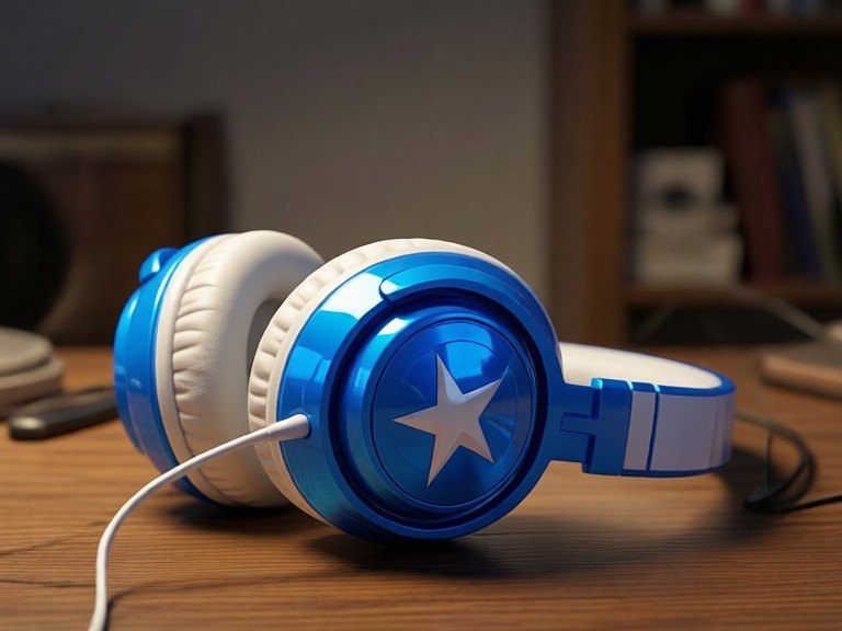 AI Headphone Color Changer: before and after