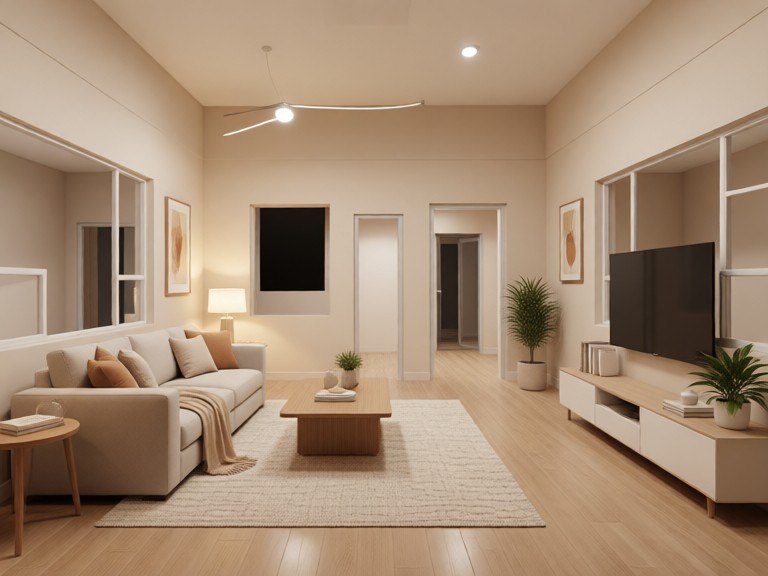 House Colour Combination Visualizer: before and after