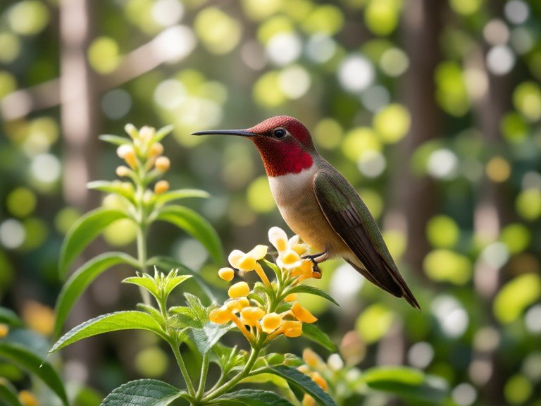 Example made with AI Hummingbird Identifier