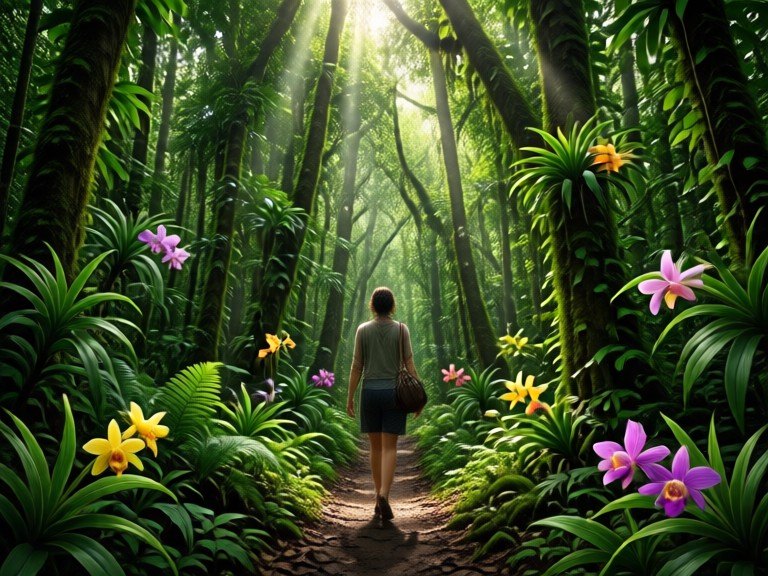 Example made with Jungle Scene Generator