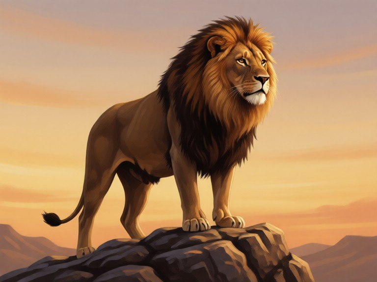 Example made with Lion Art Generator