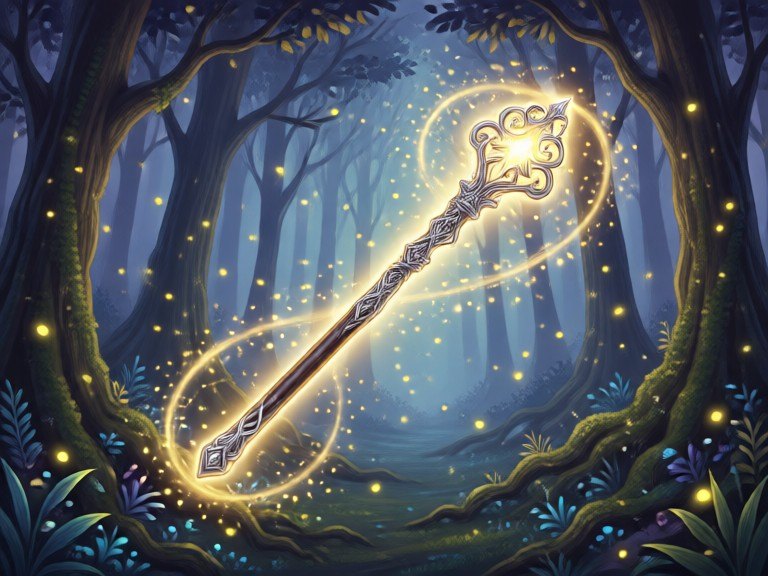 Example made with Magical Wand Creator