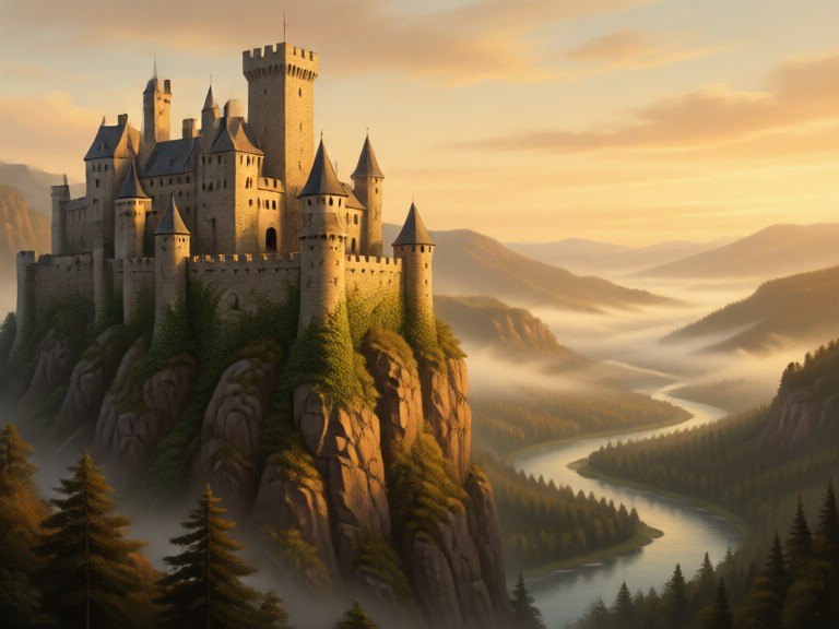 Example made with Medieval Castle Creator