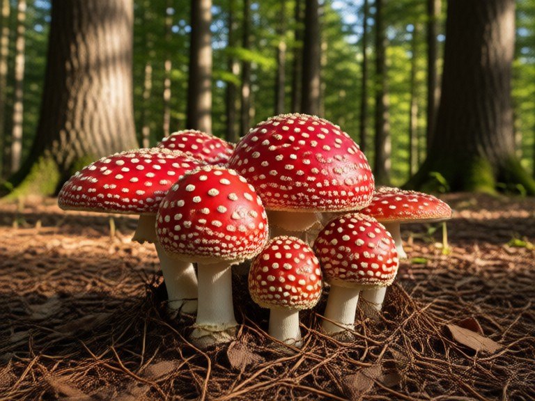 Example made with AI Mushroom Identifier