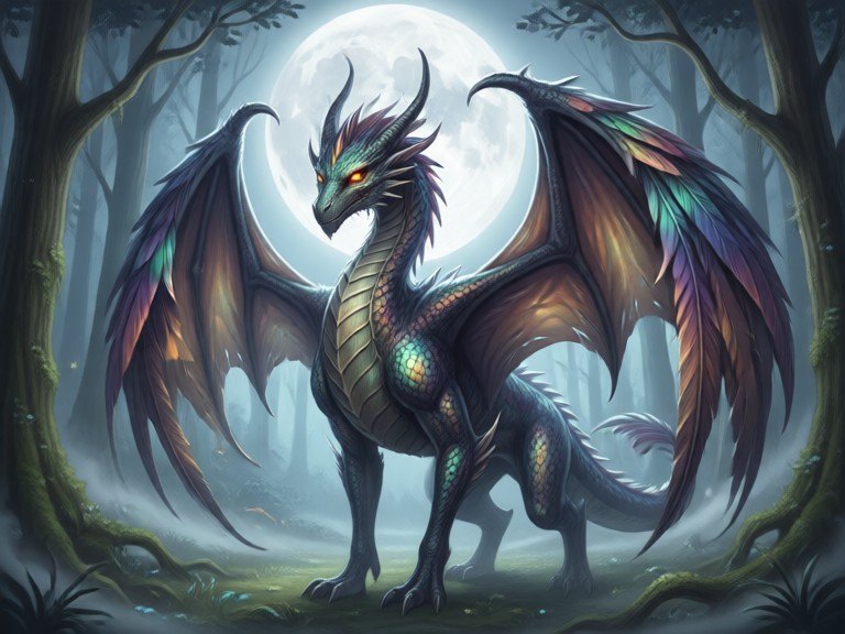 Example made with Mythical Creature Generator