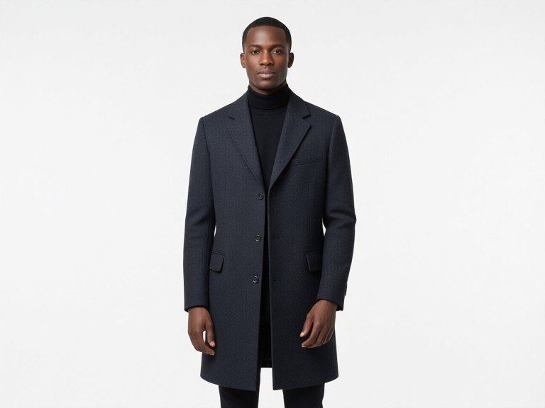 Nigerian young male ai fashion model: before and after