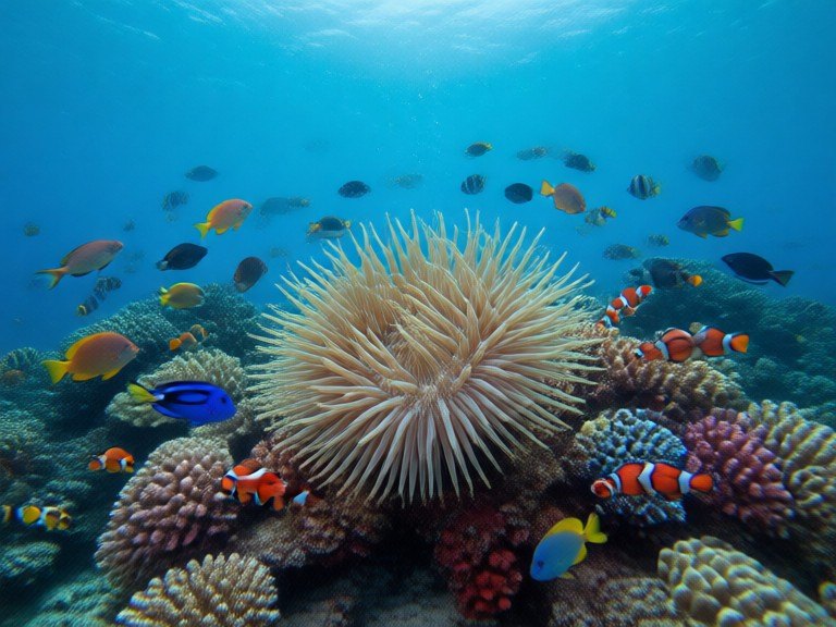 Example made with Ocean Life Art Creator
