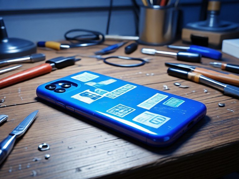 AI Phone Case Designer: before and after