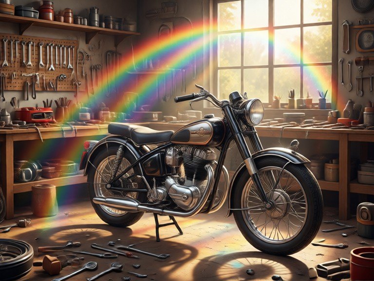 Example made with Rainbow Scene Creator