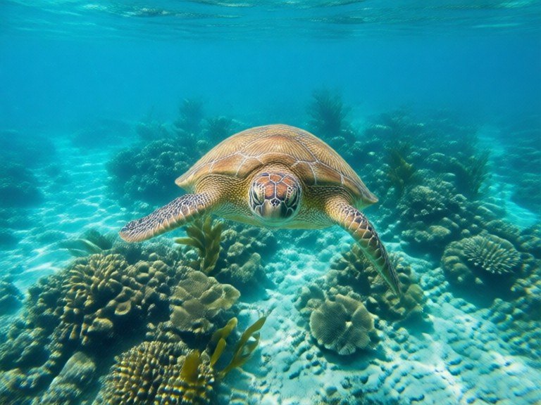 Example made with AI Sea Turtle Identifier