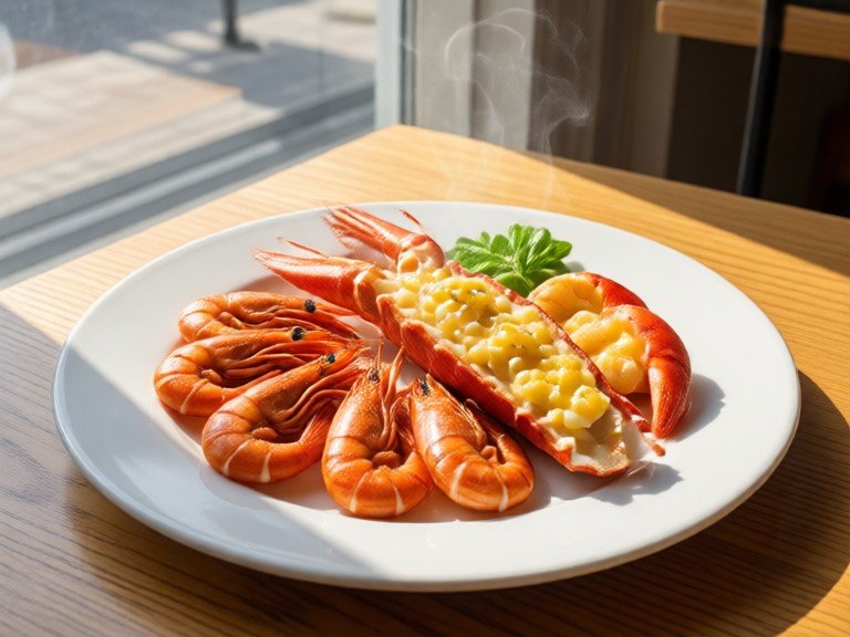 Example made with AI Seafood Identifier