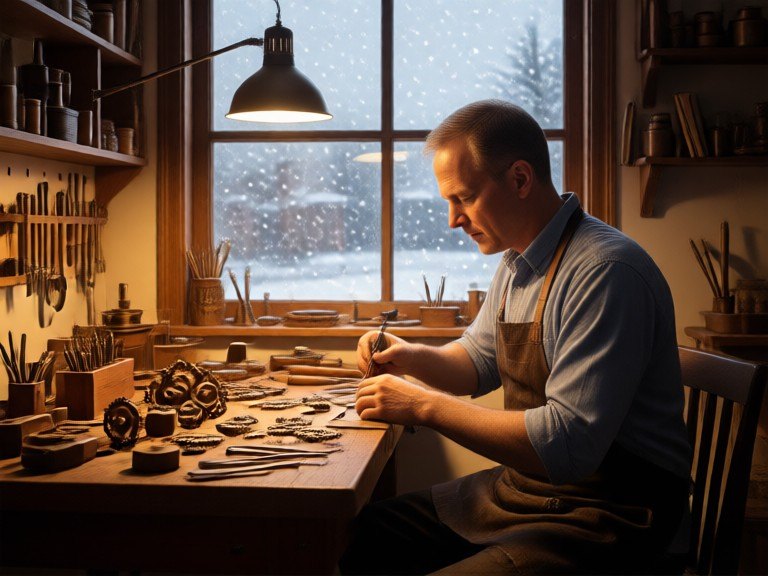 Example made with Snowy Day Creator