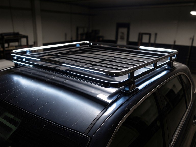 AI SUV Roof Rack Designer: before and after