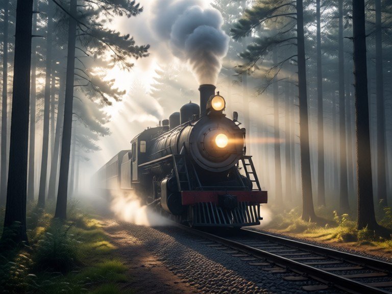 Example made with Train Scene Creator