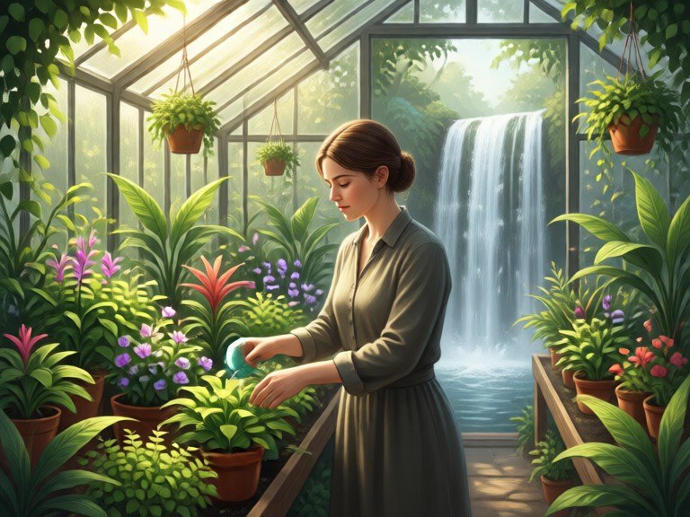 Example made with Waterfall Scene Generator