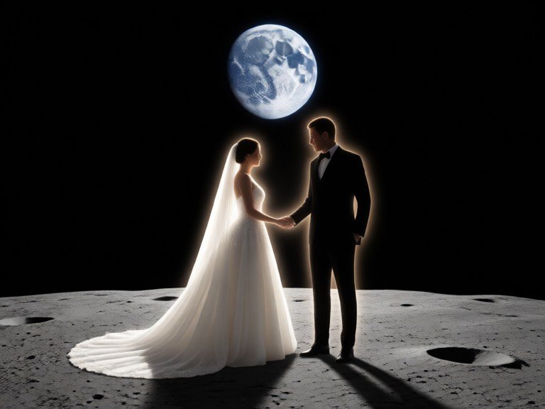Example made with Wedding Art Creator