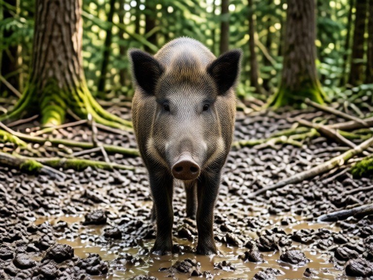 Example made with AI Wild Pig Identifier
