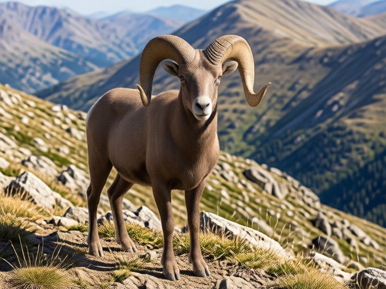 Example made with AI Wild Sheep Identifier