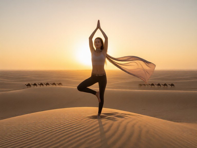 Example made with Yoga Pose Generator
